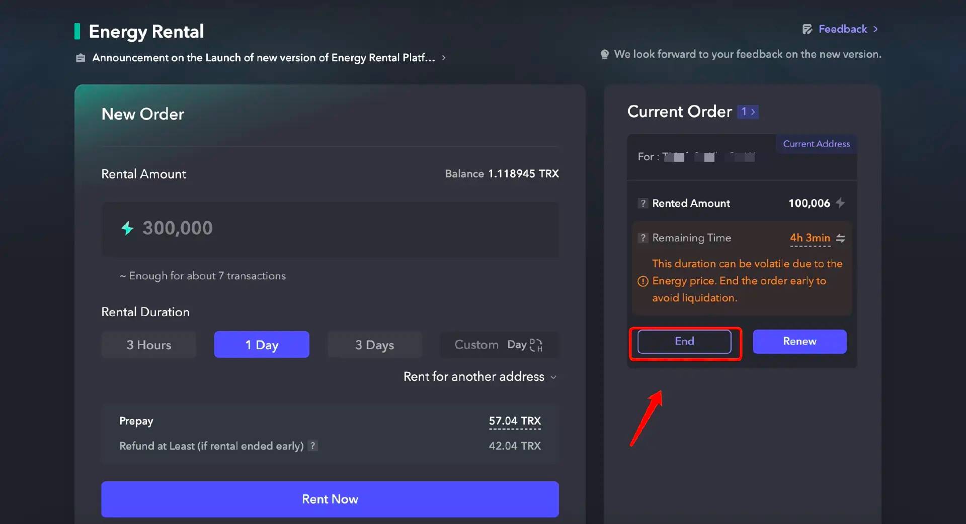 JustLend DAO能量租赁教程｜能量租赁费率重磅下调至8%，波场TRON全面降费助力用户低成本参与生态爆发 image 4