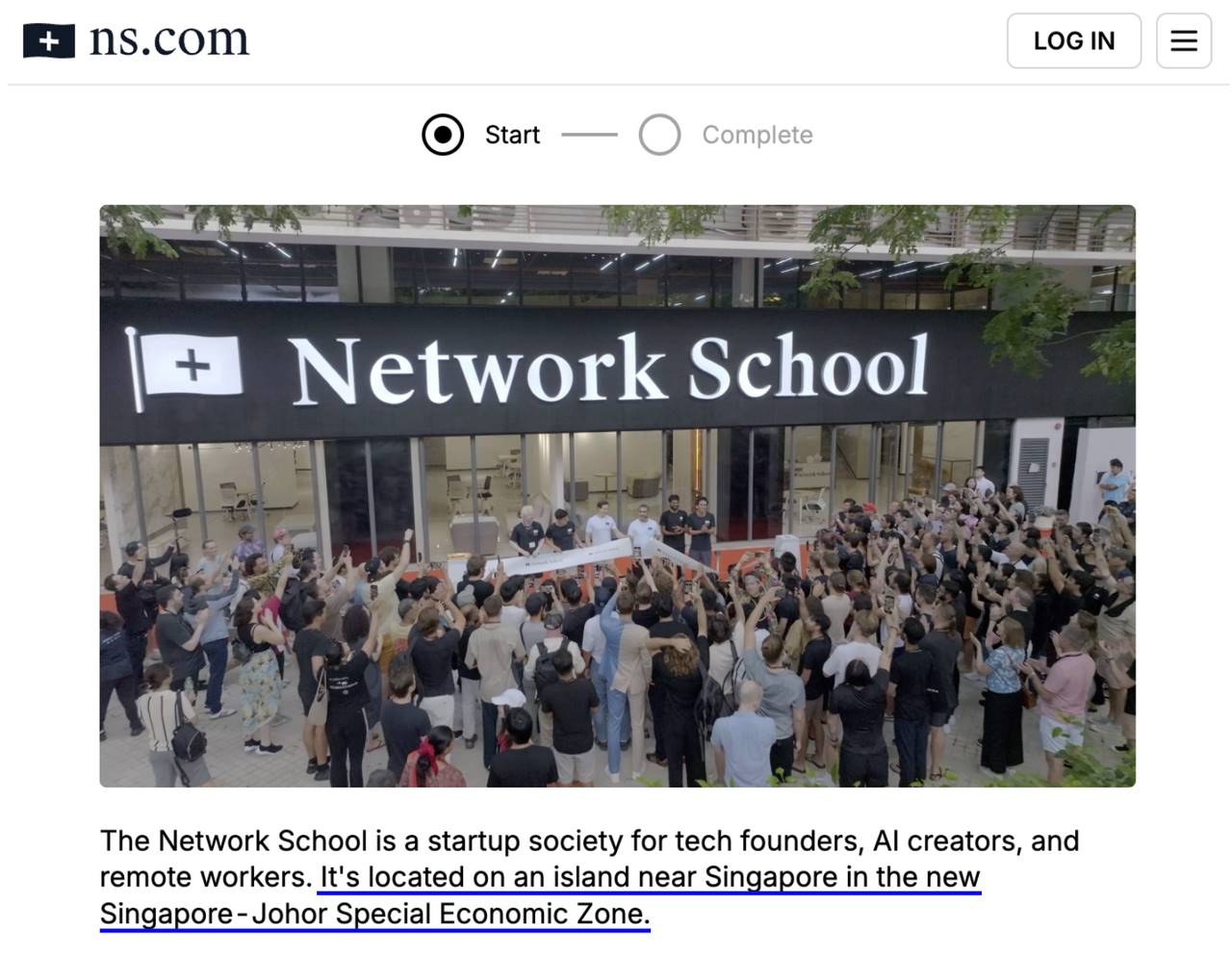 探访 Network School： Web3 乌托邦，建在马来西亚碧桂园的烂尾楼里